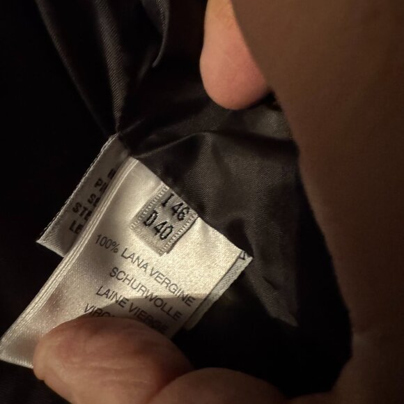 Blugirl Bluemarine Women's Winter Jacket in chocolate dark brown M/L Tapered - Picture 5 of 5